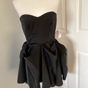 ASOS Strapless petite mini dress